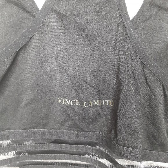 Vince Camuto Sports Bra Sheer Waist Size Medium - Picture 4 of 5